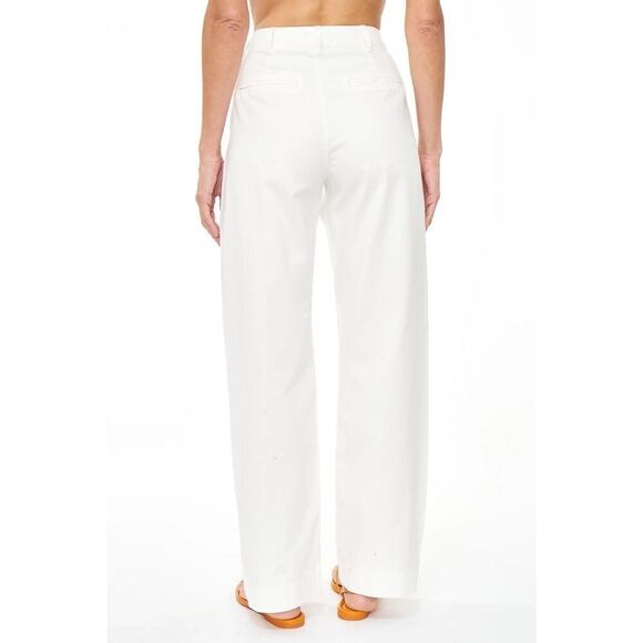 NWT PISTOLA Ellery High Rise Wide Leg Pant size 30 alabaster - Picture 4 of 10